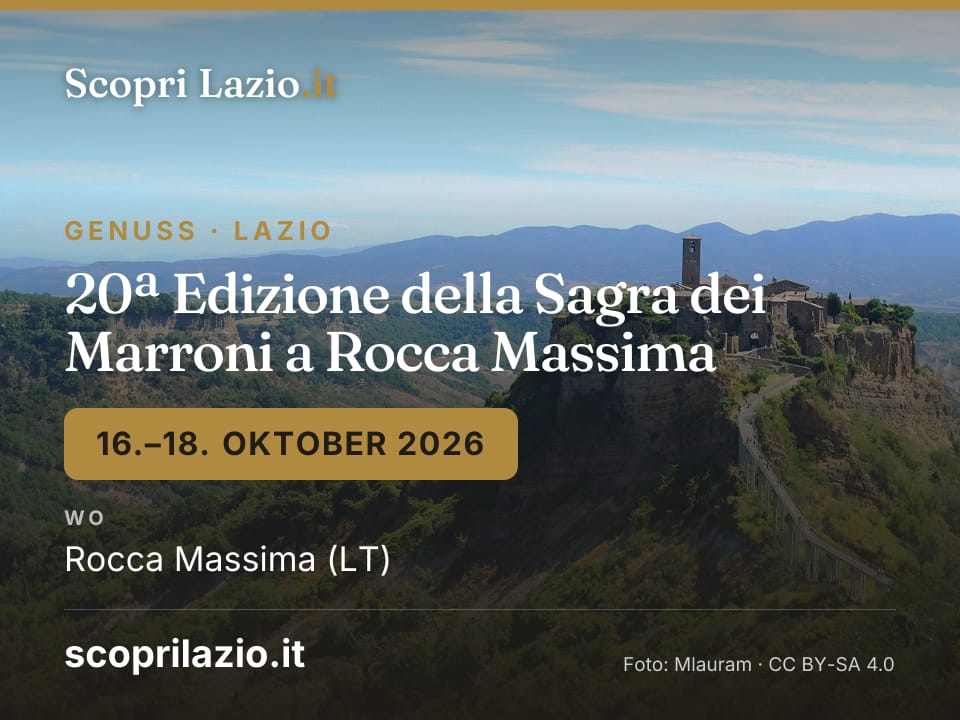 20ª Edizione della Sagra dei Marroni a Rocca Massima