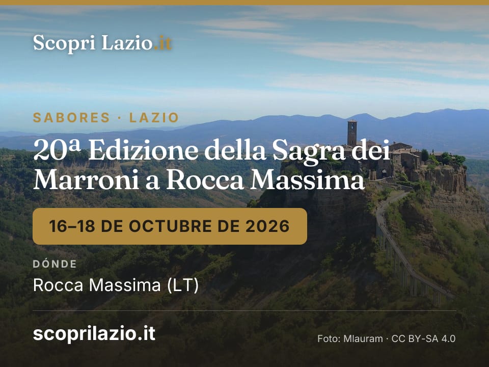 20ª Edizione della Sagra dei Marroni a Rocca Massima
