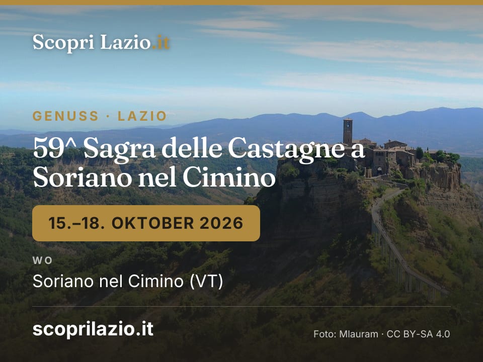 59^ Sagra delle Castagne a Soriano nel Cimino