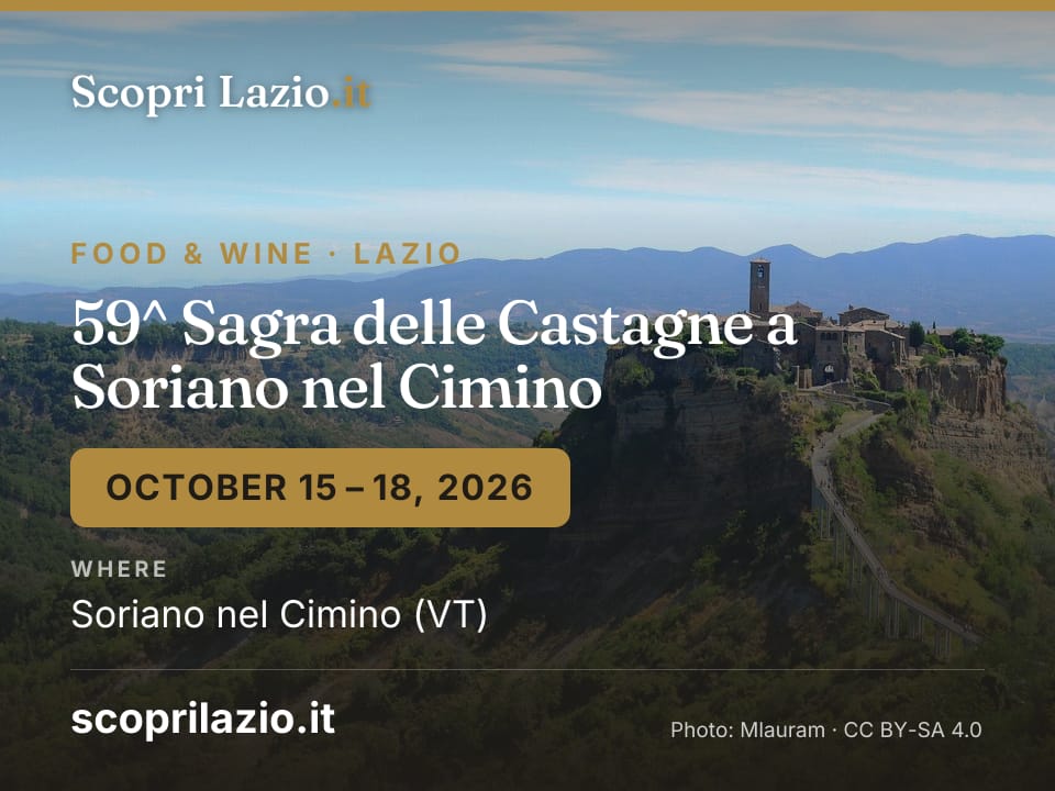 59^ Sagra delle Castagne a Soriano nel Cimino