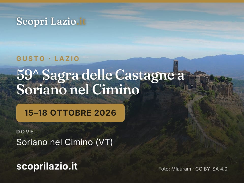 59^ Sagra delle Castagne a Soriano nel Cimino