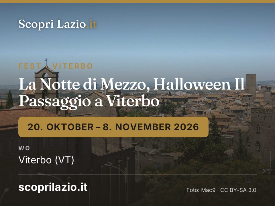 La Notte di Mezzo, Halloween Il Passaggio a Viterbo