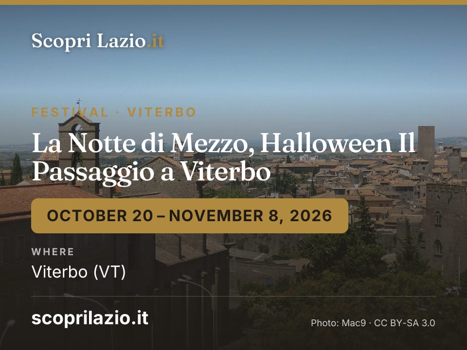 La Notte di Mezzo, Halloween Il Passaggio a Viterbo