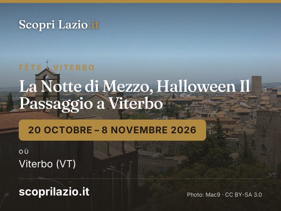 La Notte di Mezzo, Halloween Il Passaggio a Viterbo