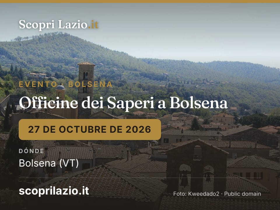 Officine dei Saperi a Bolsena
