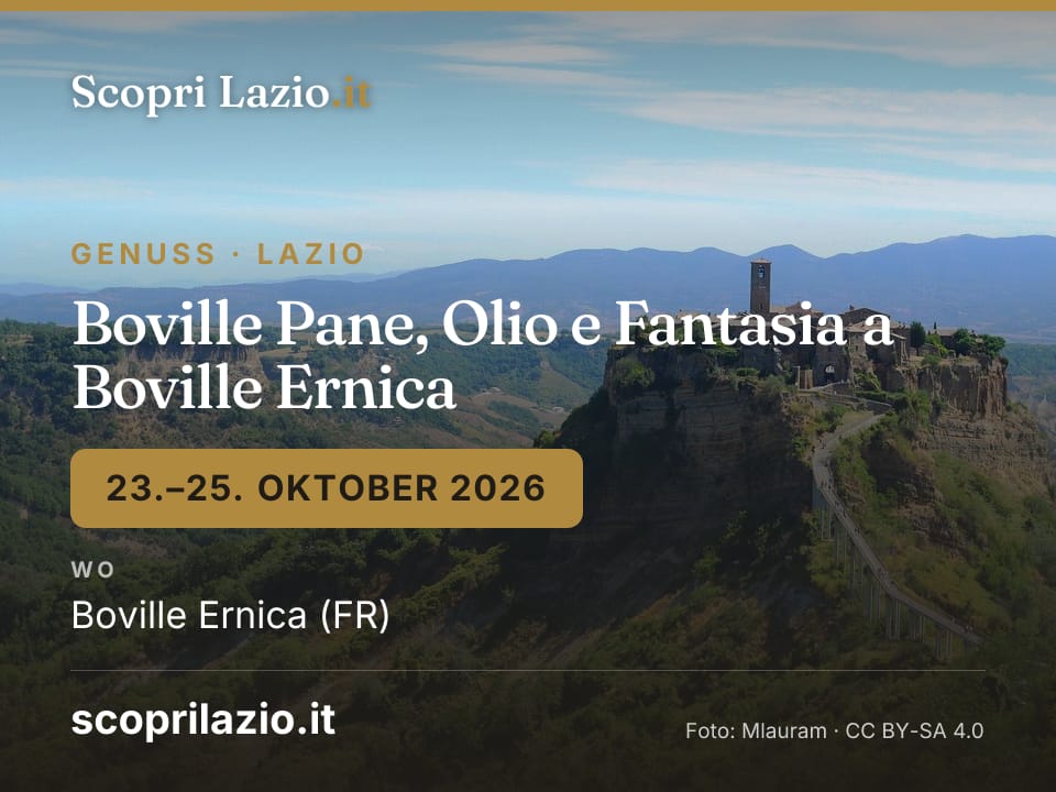 Boville Pane, Olio e Fantasia a Boville Ernica
