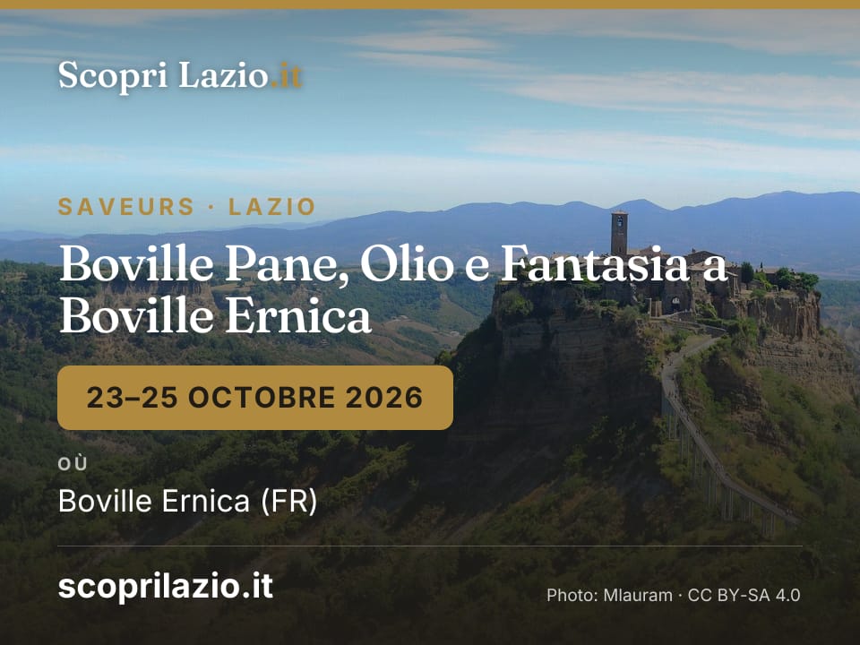 Boville Pane, Olio e Fantasia a Boville Ernica
