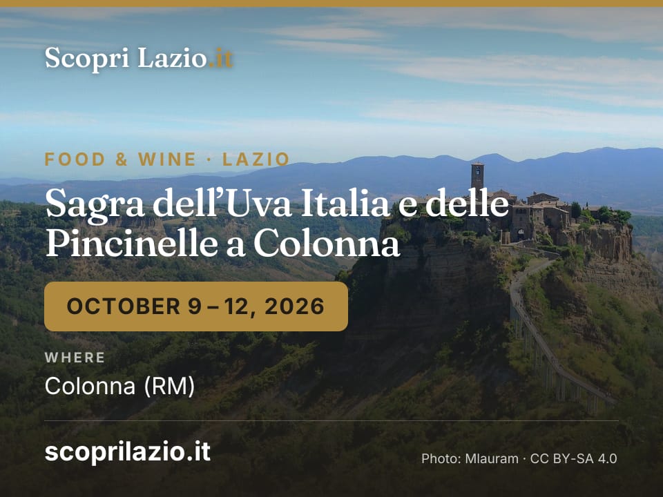 Sagra dell’Uva Italia e delle Pincinelle a Colonna