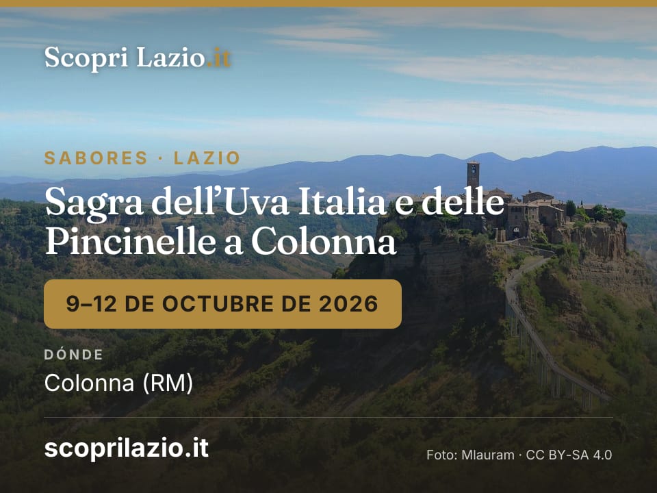 Sagra dell’Uva Italia e delle Pincinelle a Colonna