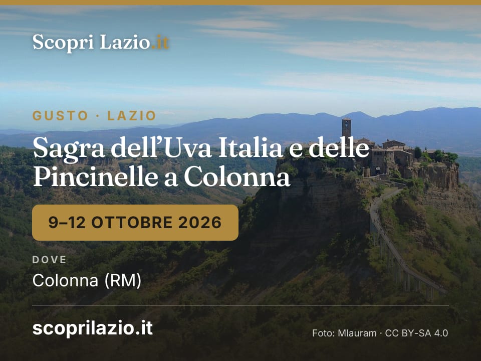 Sagra dell’Uva Italia e delle Pincinelle a Colonna