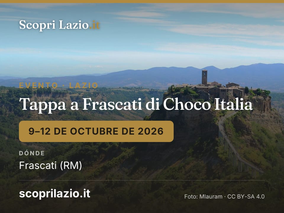 Tappa a Frascati di Choco Italia