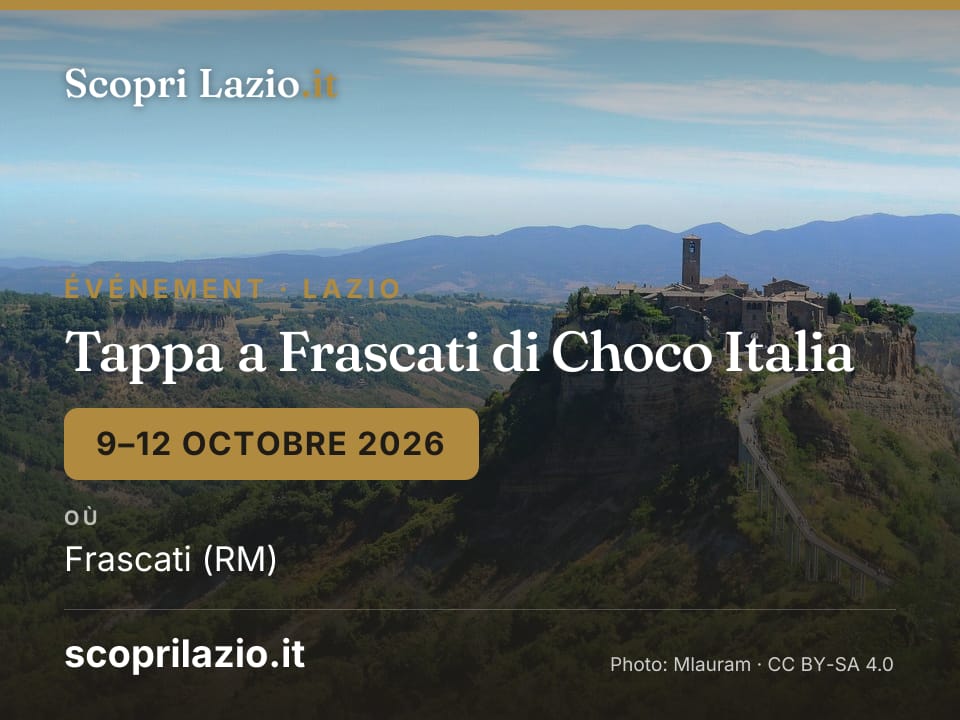 Tappa a Frascati di Choco Italia